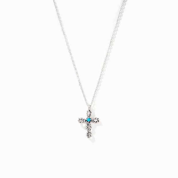Twisted Cross Necklace