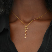 Faith Letter Necklace