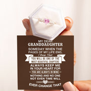 Heart And Link Ring - For Granddaughter