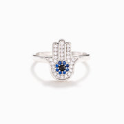 Hamsa Ring-May Every Evil Eye In Your Life Go Blind 