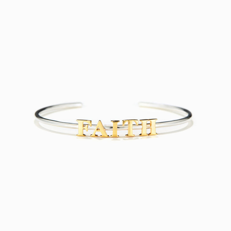Love Hope Faith Bracelet Set