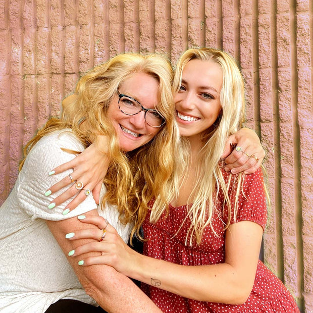 To Daughter From Mom Highs And Lows Ring