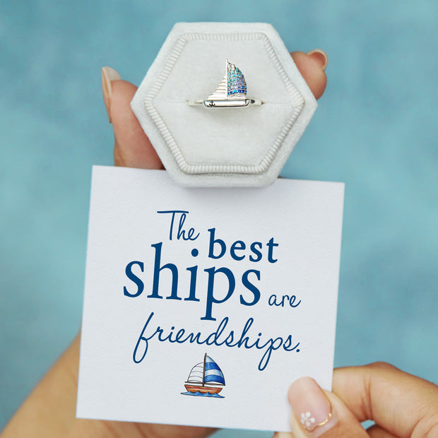 Ship Ring-Friendship Sailing 