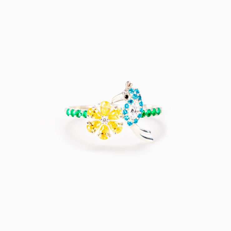 Bird And Flower Ring-Toucan Do It 