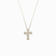 Daisy Cross Necklace