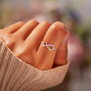 XOXO Ring-Token of Hugs and Kisses For Daughter 