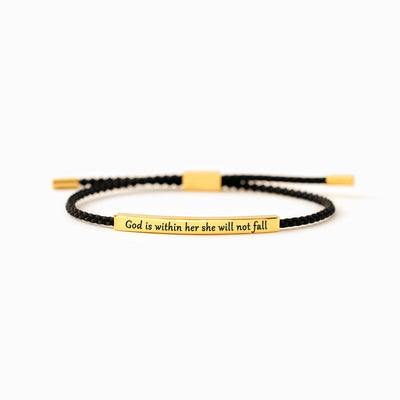 She Will Not Fall Tube Bracelet