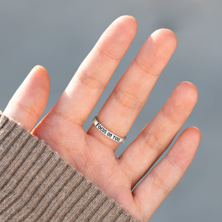 Focus On You Layered Heart Ring