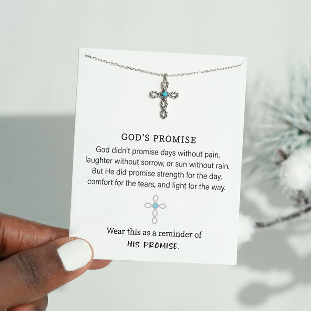 Twisted Cross Necklace