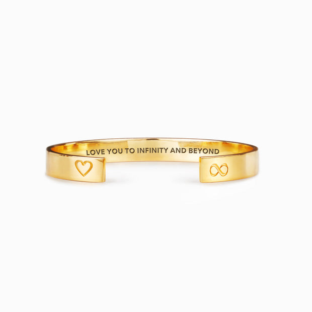 Love You To Infinity And Beyond Bangle