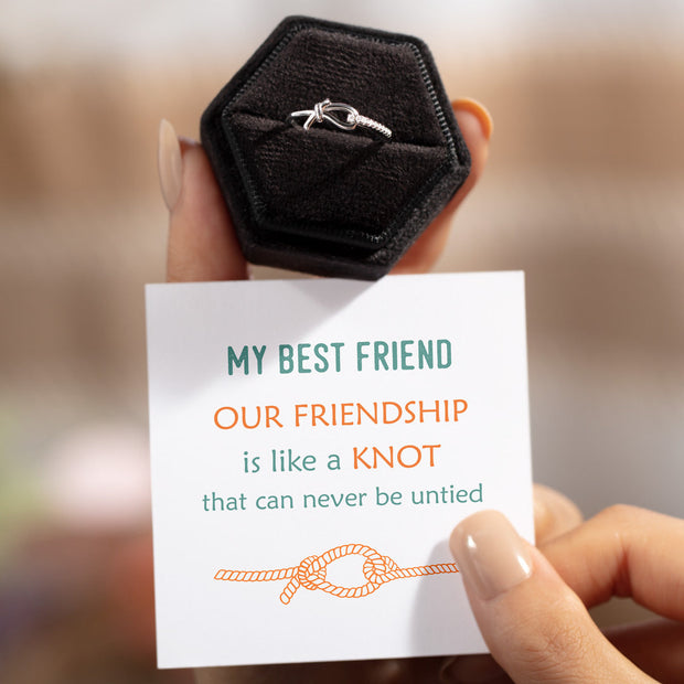 Hitch Knot Ring - Friendship 